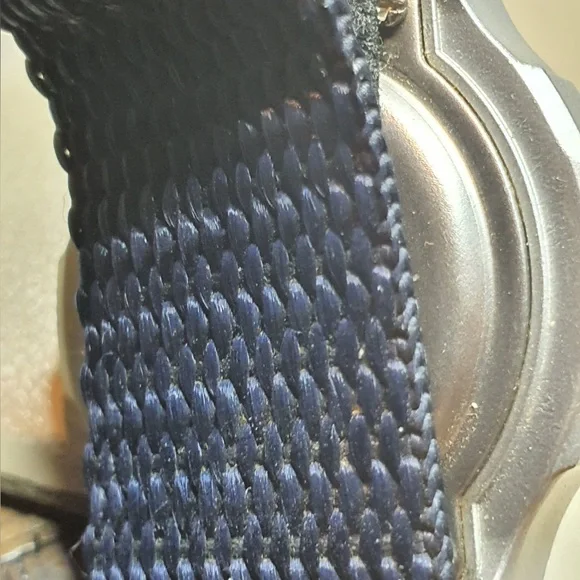 Acqua Silver/Black Nylon Digital Alarm Chrono Women's Watch - Picture 4 of 4